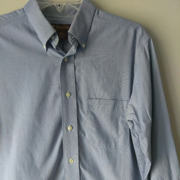 Brooks Brothers Blue Button Down Shirt - Picture 2 of 8